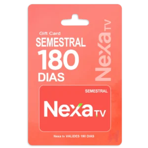Recarga Nexa TV Semestral com entrega rápida por e-mail