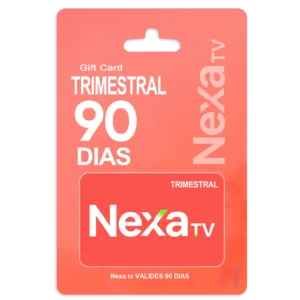 Recarga Nexa TV Trimestral com entrega rápida por e-mail